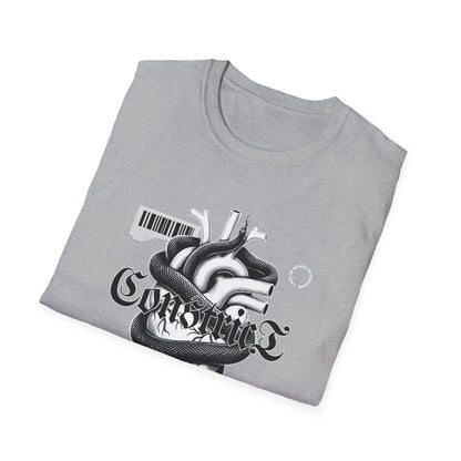 Constricted Heart T-Shirt — Moody Heart Graphic Tee