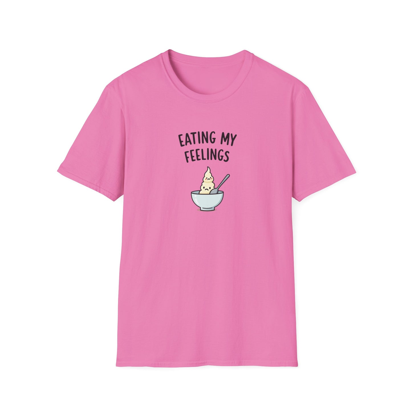 Eating My Feelings - Cute Casual Wear, Gift for Food Lovers, Funny Tee for Self-Care Days, Fun Summer [...] - Psychonaut Swag