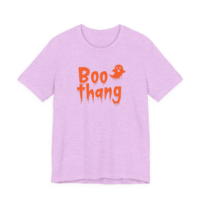 Halloween Boo Thang Unisex Tee, Funny Halloween T-Shirt, Ghost Graphic Tee, Spooky Shirt, Halloween Costume, Fall Fashion