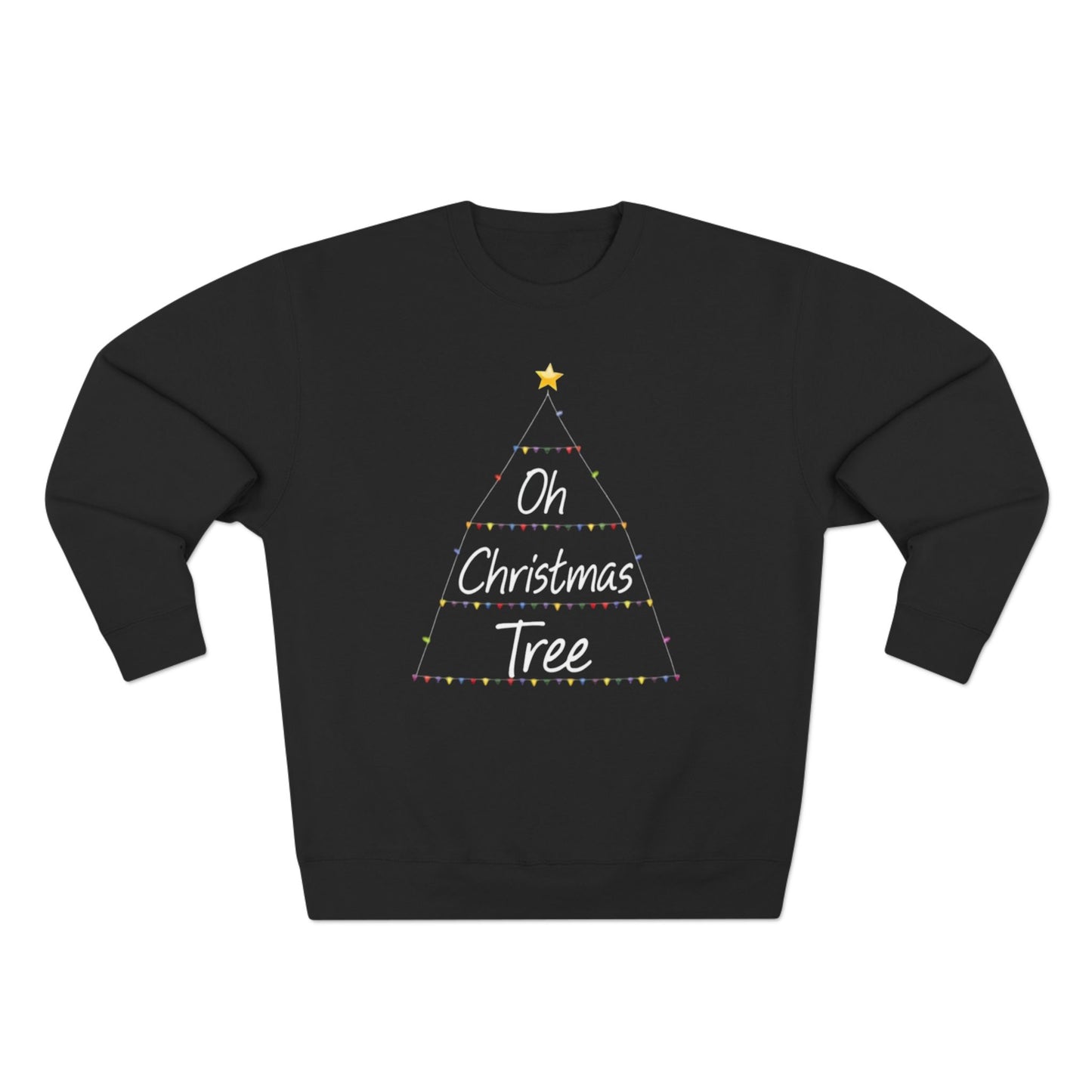 Oh Christmas Tree Sweatshirt — Minimal Holiday Crewneck