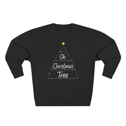 Oh Christmas Tree Sweatshirt — Minimal Holiday Crewneck