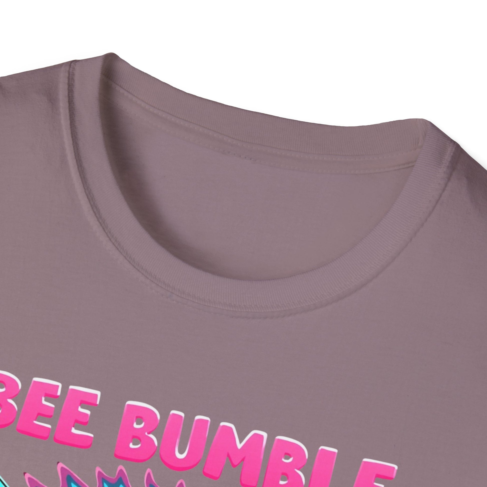 Bee Bumble T-Shirt, Retro Graphic Tee, Softstyle Unisex Shirt, Summer Fashion, Gift for Beekeepers, Eco-Friendly Tee - Psychonaut Swag