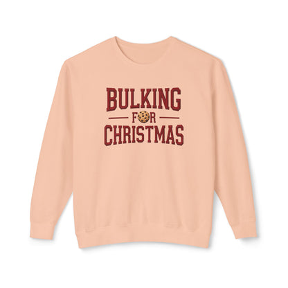 Bulking for Christmas Sweatshirt — Funny Holiday Cookie Eating Crewneck