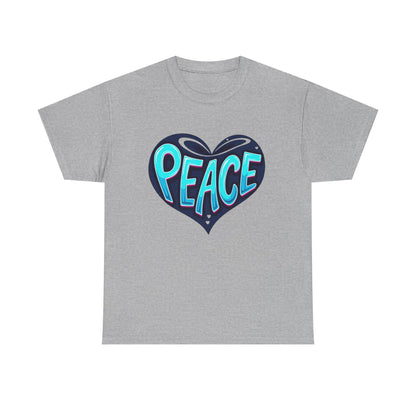 Peace Heart Tee - Psychonaut Swag