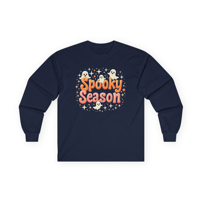 Spooky Season Long Sleeve — Cute Ghosts Halloween Shirt