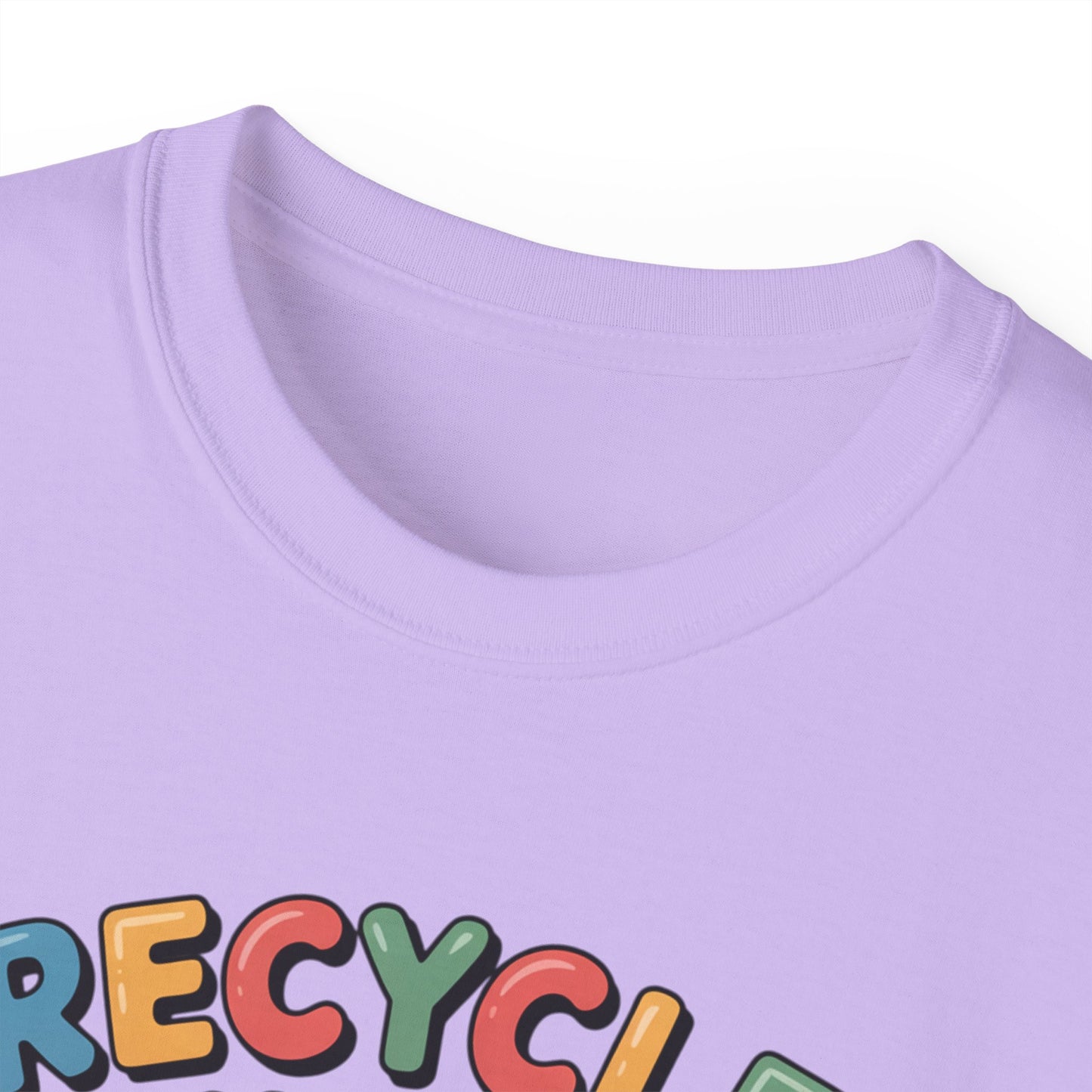 Recycle Your Joy Panda Tee — Cute Eco-Friendly Positive Message T-Shirt