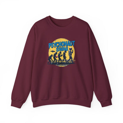 Psychonaut swag, small biz, Sweatshirt - Cozy Unisex Sweatshirt for Chill Days, Gifts for Psychonauts, Unique Apparel, Festival Fashion, [...]