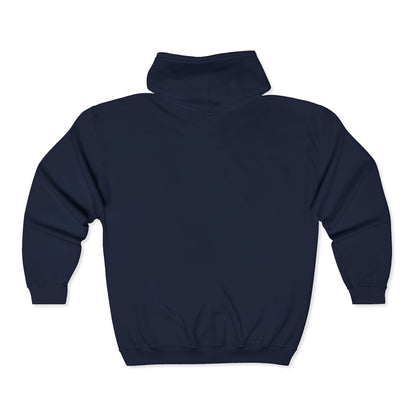 Psychedelic Watchers and Monsters,  Halloween Zip Hoodie — Neon Trippy Alien Art Full‑Zip Sweatshirt