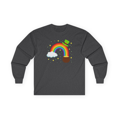 One Lucky Teacher Long Sleeve Tee — St. Patrick’s Day Shamrock Teacher Shirt