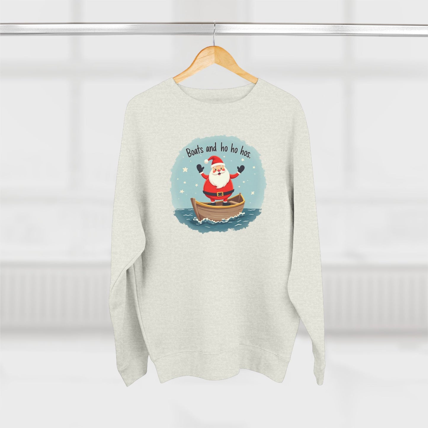Boats and Ho Ho Hos, Unisex Crewneck Sweatshirt
