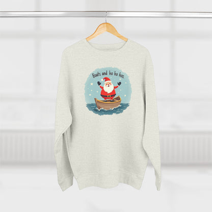 Boats and Ho Ho Hos, Unisex Crewneck Sweatshirt
