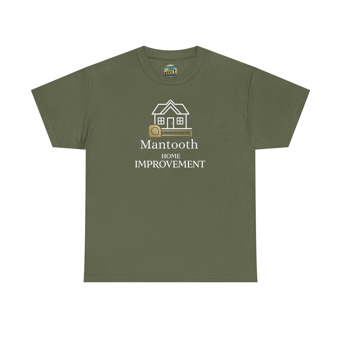 Mantooth Home Improvement Mock 3 Unisex Heavy Cotton Tee