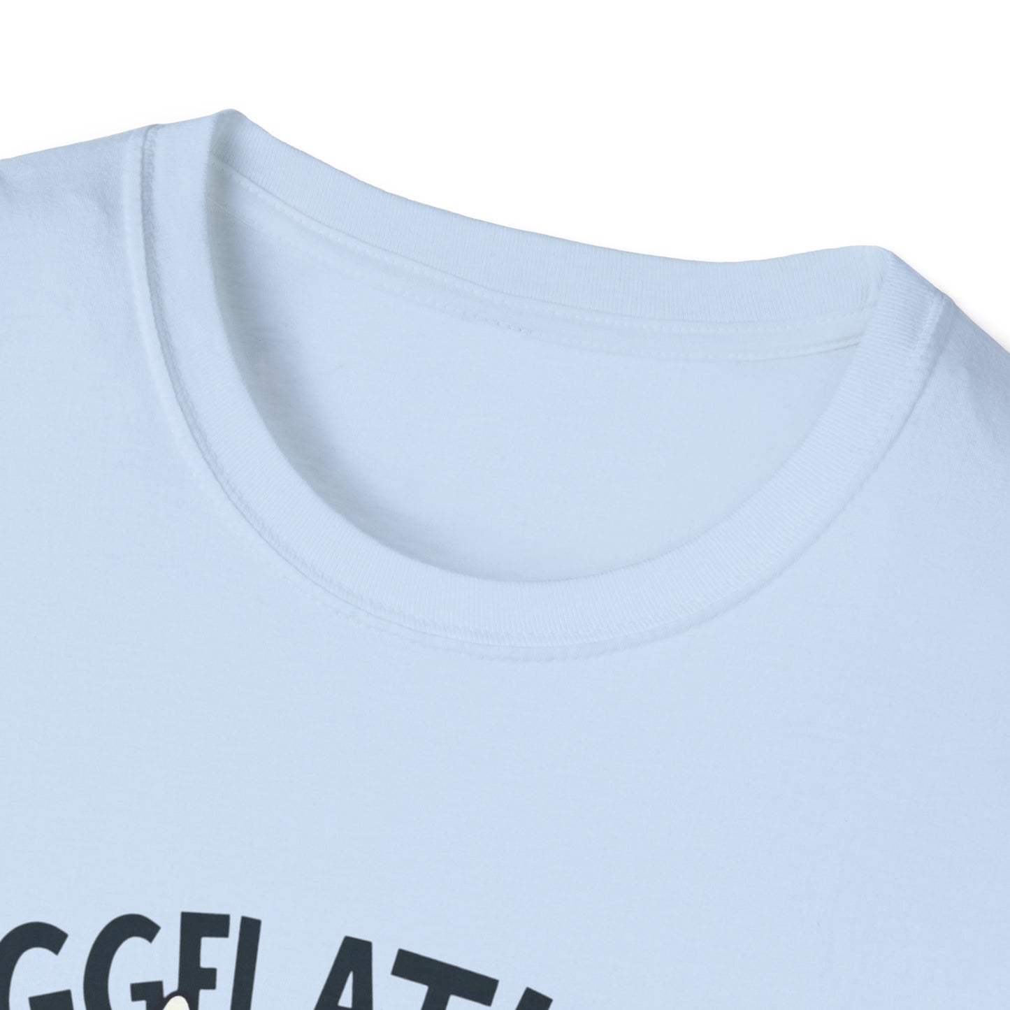 Easter Bunny 'Eggflation' T-Shirt – Cute Bunny with Egg Basket Graphic