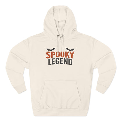 Spooky Legend Hoodie — Halloween Bat Graphic Fleece Sweatshirt