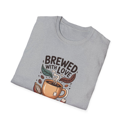 Brewed With Love Coffee T-Shirt