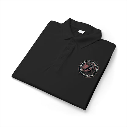 Sports Massage, Embroidered Massage Therapy Logo Polo