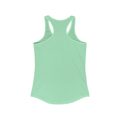Sunset Beach, Women's Ideal Racerback Tank - Psychonaut Swag