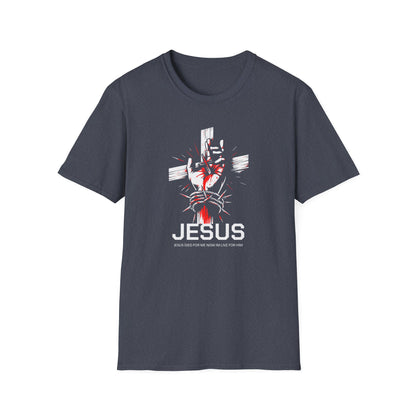 Jesus Cross T-Shirt — Blood and Crown Graphic Christian Tee