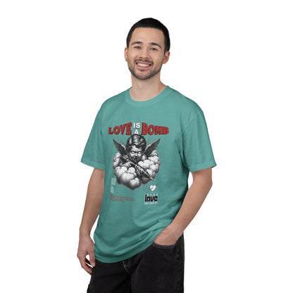 Love Is a Bomb T-Shirt — Vintage Cherub Graphic Tee
