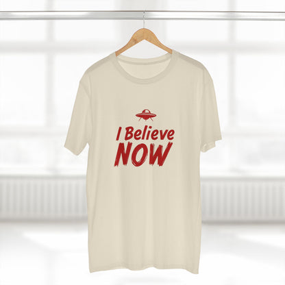 I Believe NOW UFO T-Shirt – Retro Alien Abduction Tee