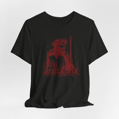 Jesus Christ iconic Tee – Christian Faith T‑Shirt with Crown of Thorns Design