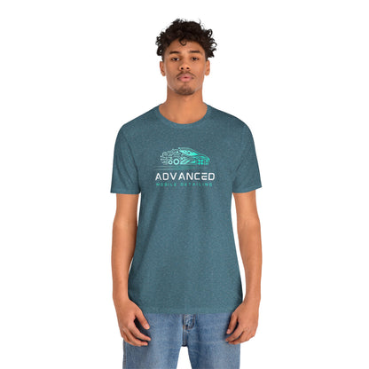 Advanced Mobile Detailing, Super soft style, Unisex Tee, Car Enthusiast Shirt, Automotive Gift, Stylish Car Wash Tee, Perfect for Mechanics, Birthday or Holiday Gift