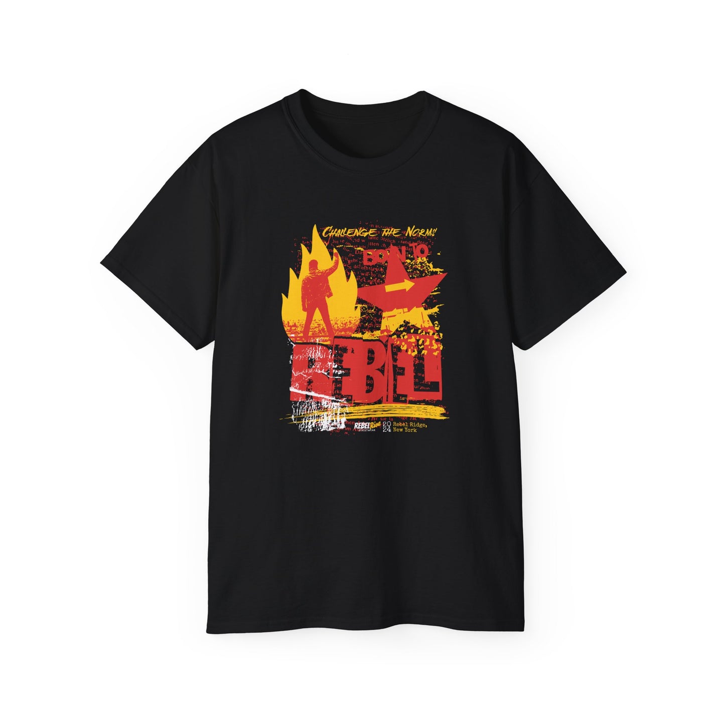 Born to Rebel T-Shirt — Bold Statement Graphic Tee