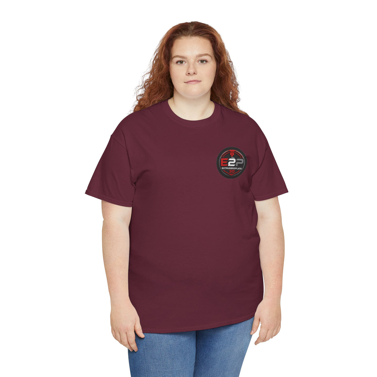 Extruder2Plate3D, Poop Happens T‑Shirt — Funny Cartoon 3D Printer Graphic Tee