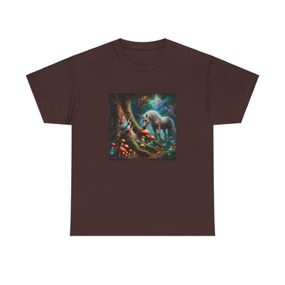 Unicorn Tee - Unicorns Mushroom Break Design - Psychonaut Swag