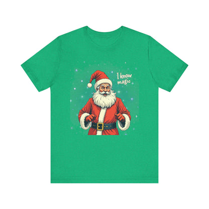Santa Wizard Christmas Tee