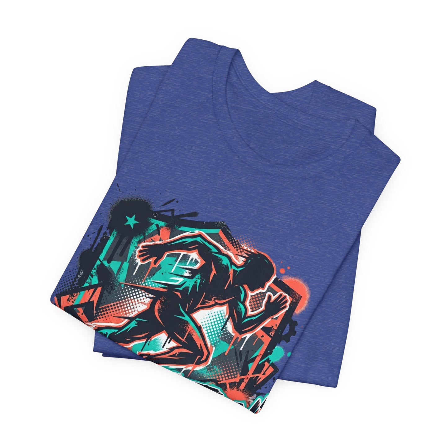 Sports Massage T-Shirt — Athletic Runner Graphic Tee