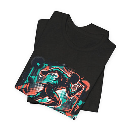 Sports Massage T-Shirt — Athletic Runner Graphic Tee