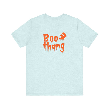 Halloween Boo Thang Unisex Tee, Funny Halloween T-Shirt, Ghost Graphic Tee, Spooky Shirt, Halloween Costume, Fall Fashion
