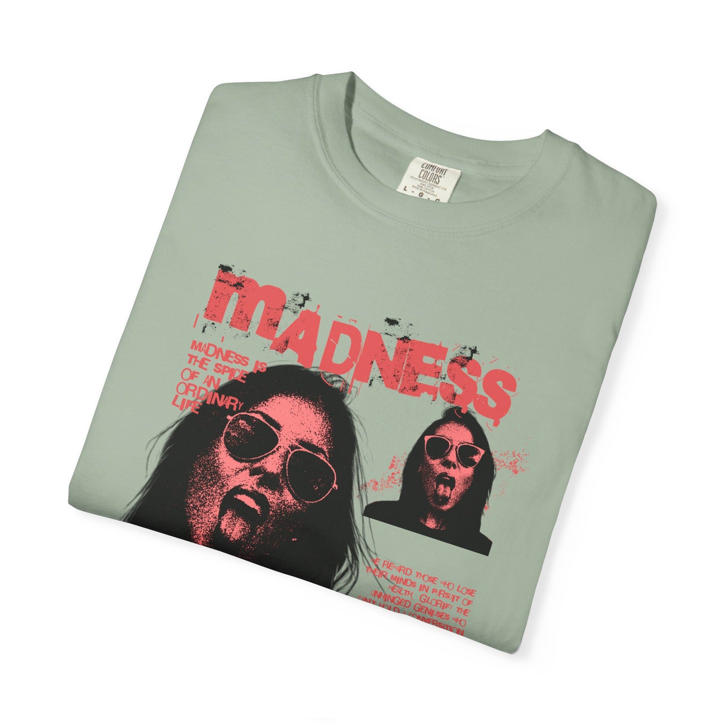 Madness Vintage Photo Graphic T‑Shirt