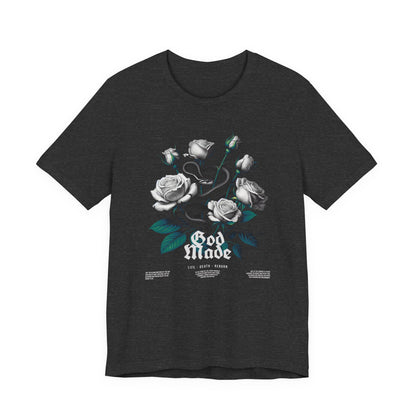 Rose and Snake Graphic Tee – Gothic Floral Vintage Shirt