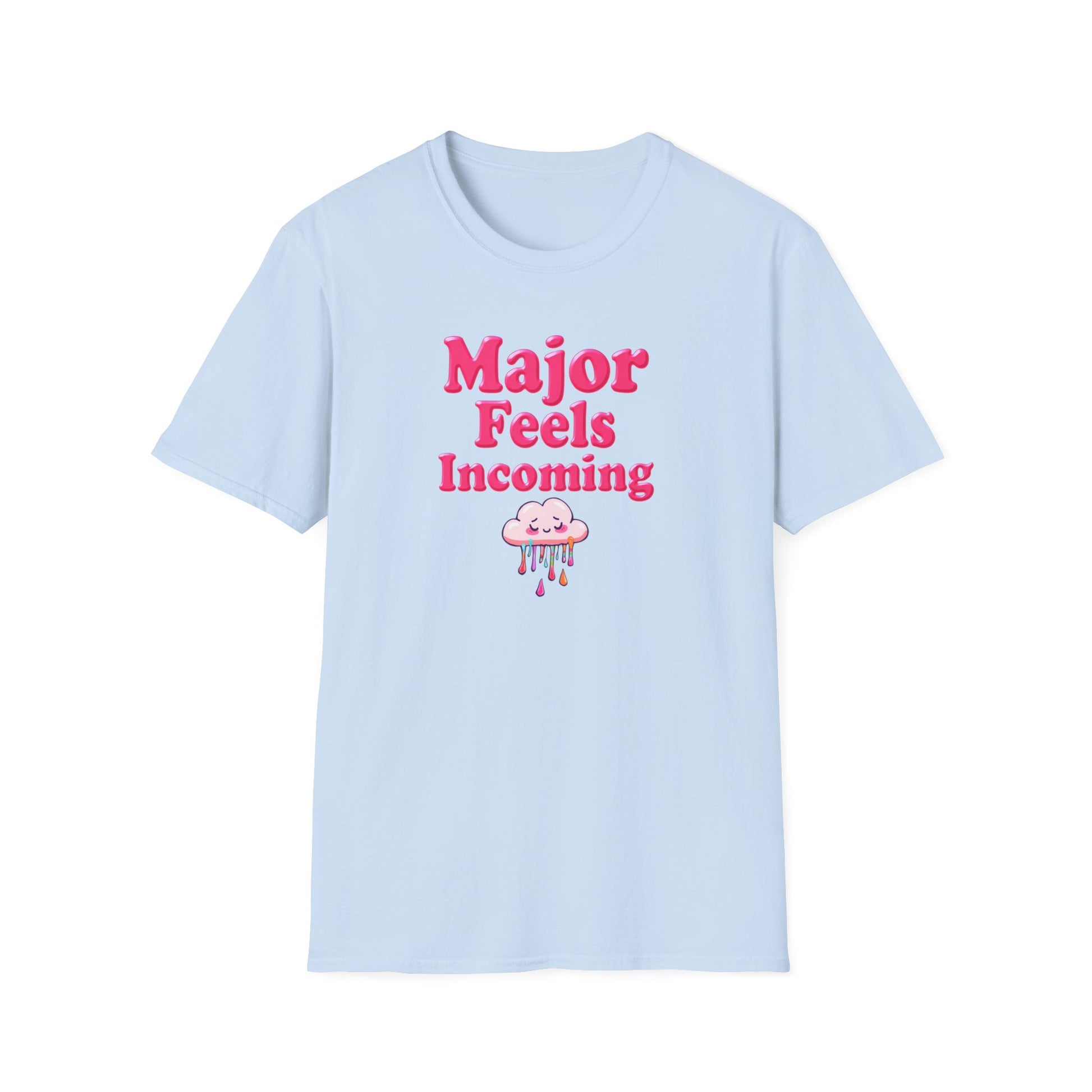 Major Feels Incoming Unisex T-Shirt, Fun Tee, Gifts for Friends, Casual Wear, Summer Fashion, Birthday Gift - Psychonaut Swag