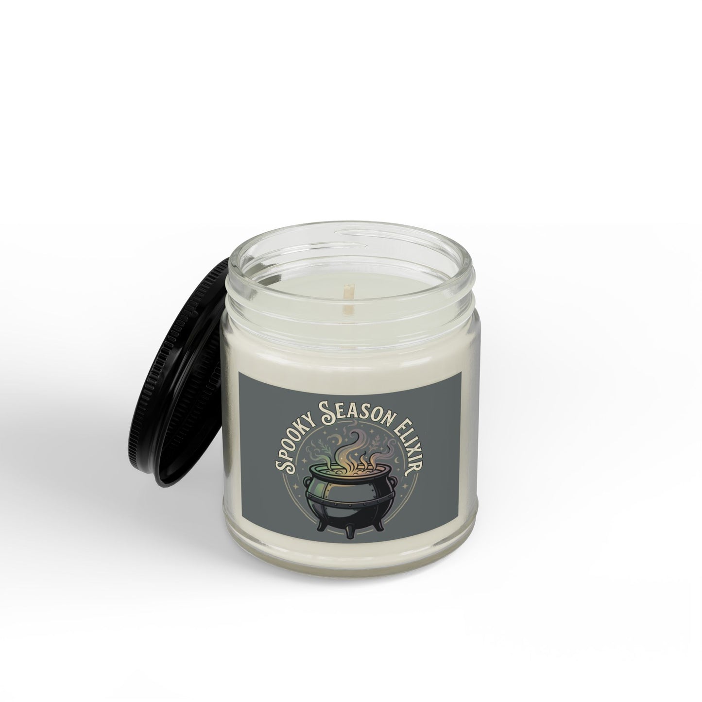 Spooky Season Elixir Soy Candle — Amber Jar (4oz & 9oz)