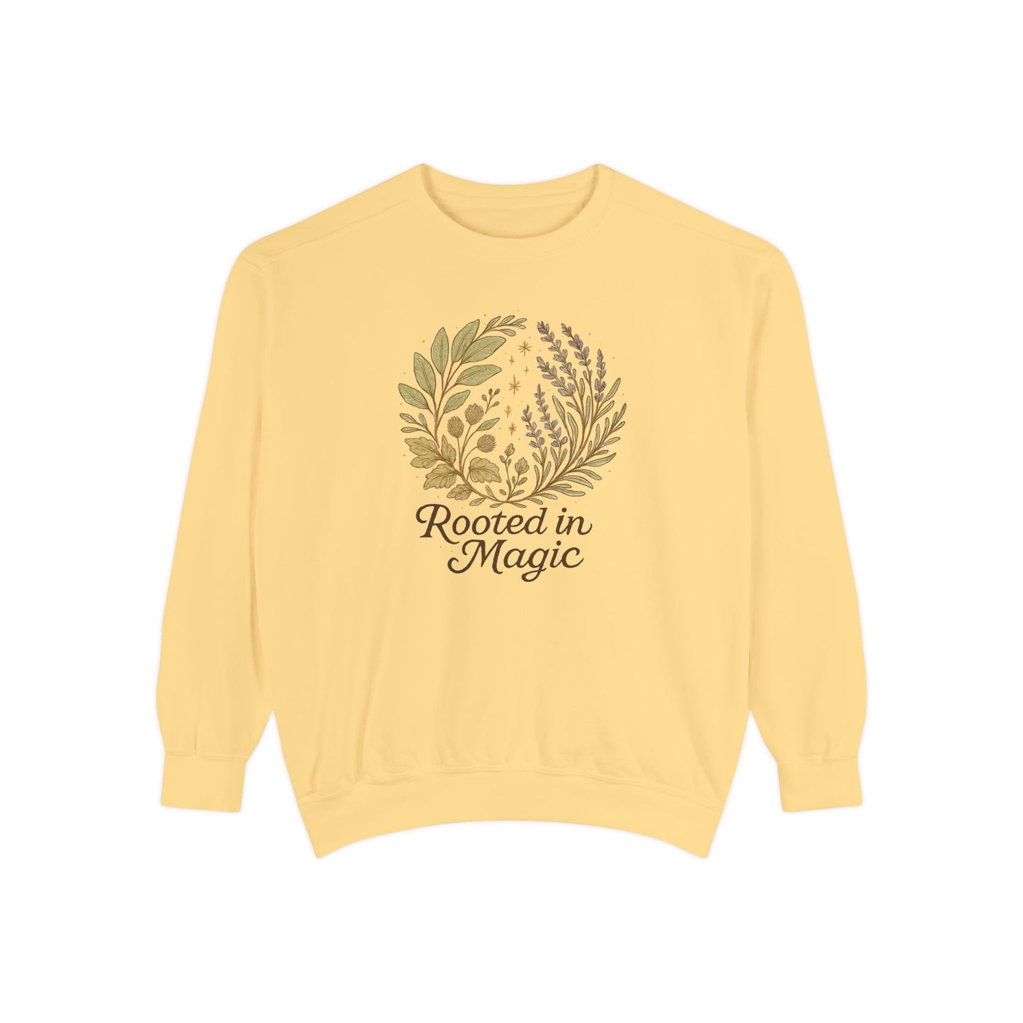 Rooted in Magic Unisex Garment-Dyed Sweatshirt
