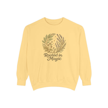 Rooted in Magic Unisex Garment-Dyed Sweatshirt