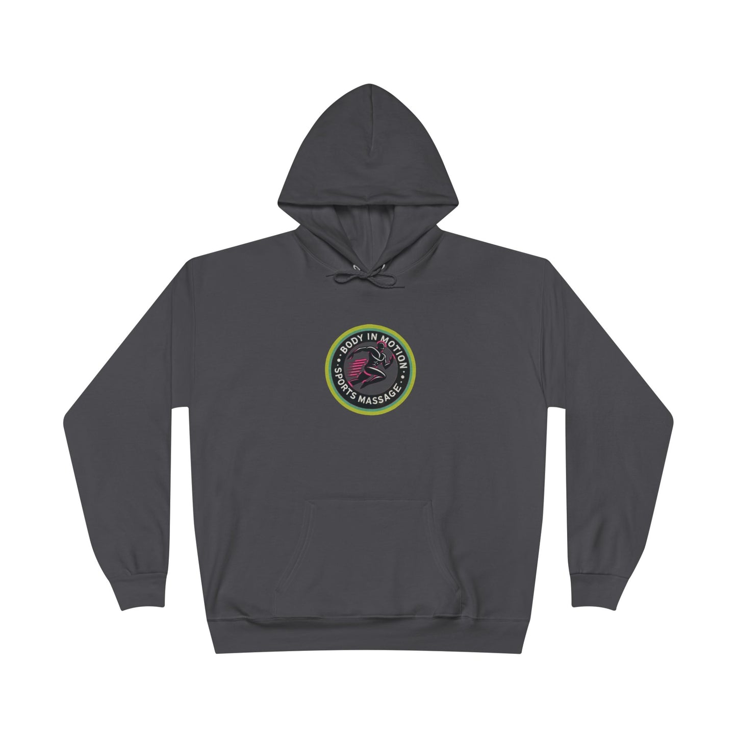 Sports Massage, Logo Hoodie — 'Run Fast' Athletic Pullover