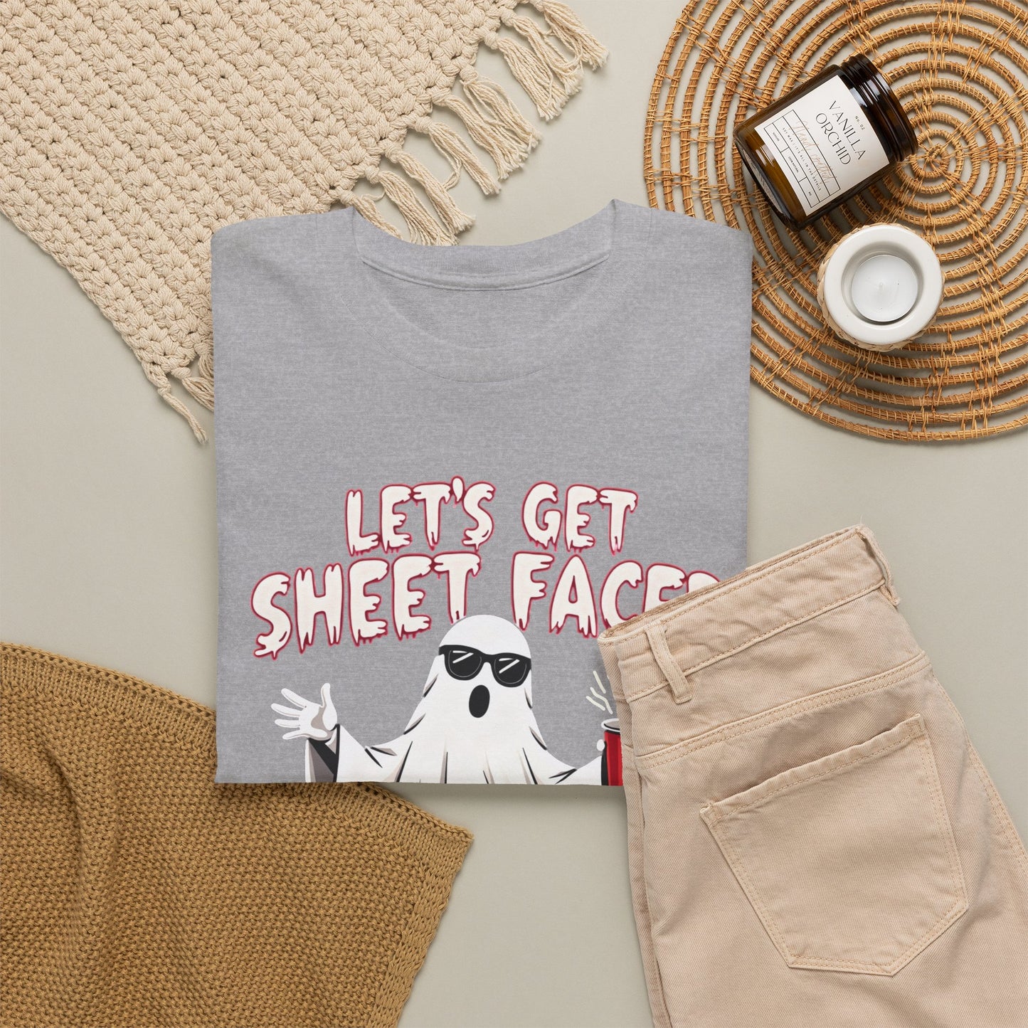 Let’s Get Sheet Faced Halloween T-Shirt