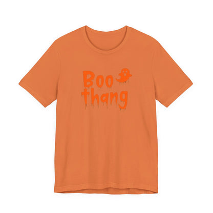 Halloween Boo Thang Unisex Tee, Funny Halloween T-Shirt, Ghost Graphic Tee, Spooky Shirt, Halloween Costume, Fall Fashion