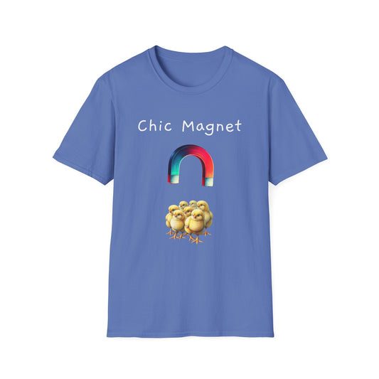 Chic Magnet Unisex Softstyle T-Shirt - Fun and Quirky Graphic Tee - Psychonaut Swag