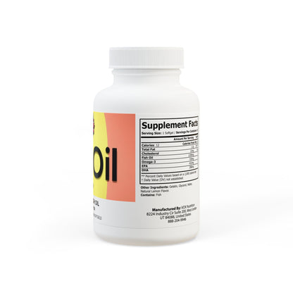 Sup Bro O-3 Oil, Omega 3 Fish Oil, Sup Bro Supplement (60 Softgels)