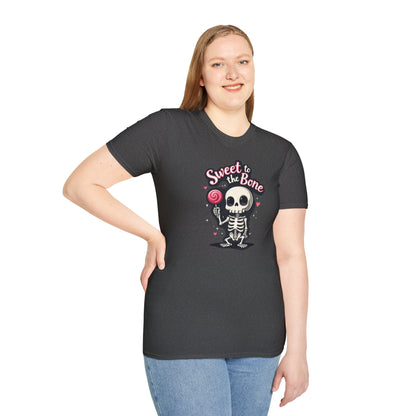 Sweet to the Bone T-Shirt — Cute Skeleton Candy Graphic Tee