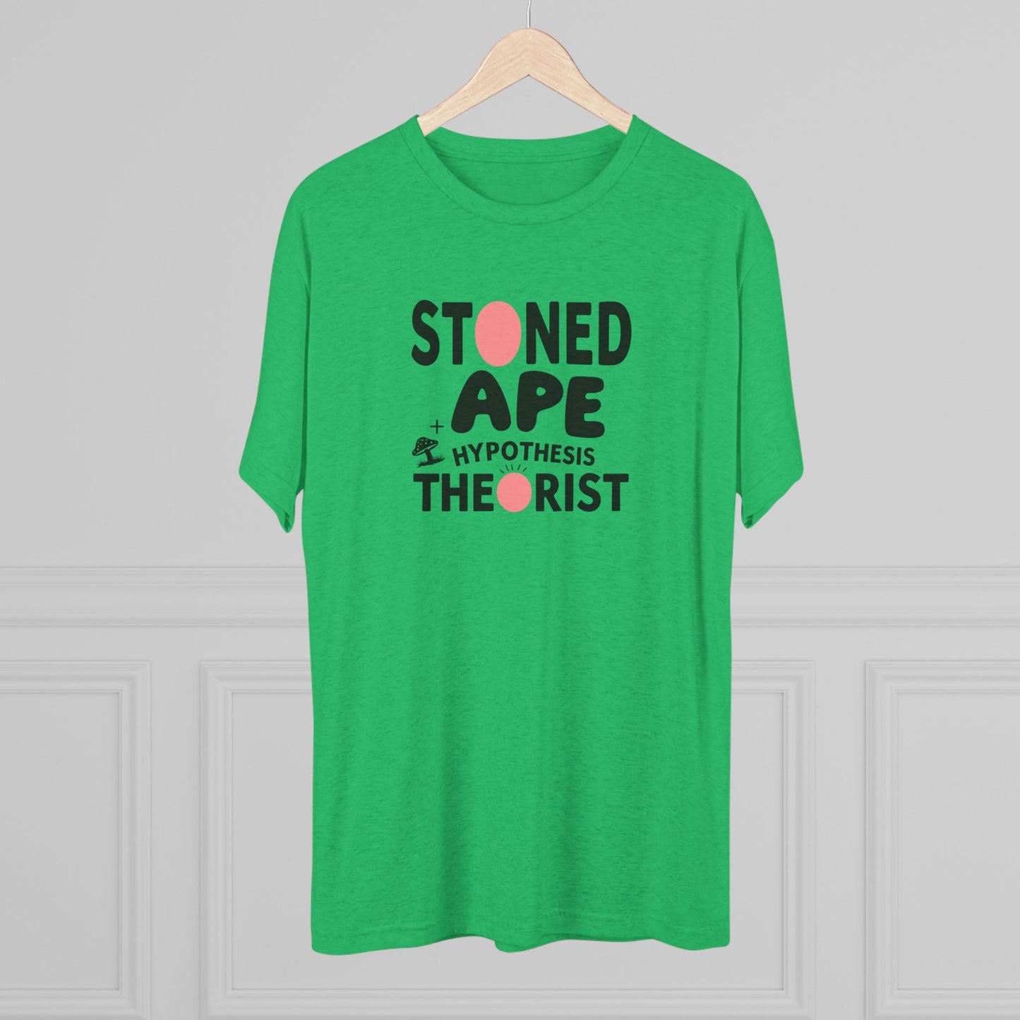 Stoned Ape Hypothesis Tee — Funny Evolution Science T-Shirt