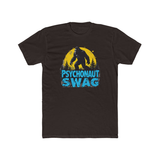 Sasquatch Stroll, Psychonaut Swag, Casual T-Shirt, Adventure Gear, Nature Lover's Gift, Cool Graphic Tee, Gift for Explorers