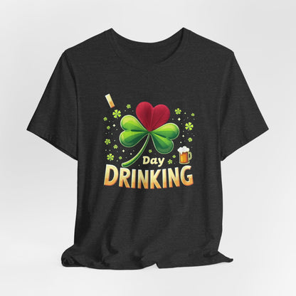 Shamrock heart, Unisex Jersey Short Sleeve Tee