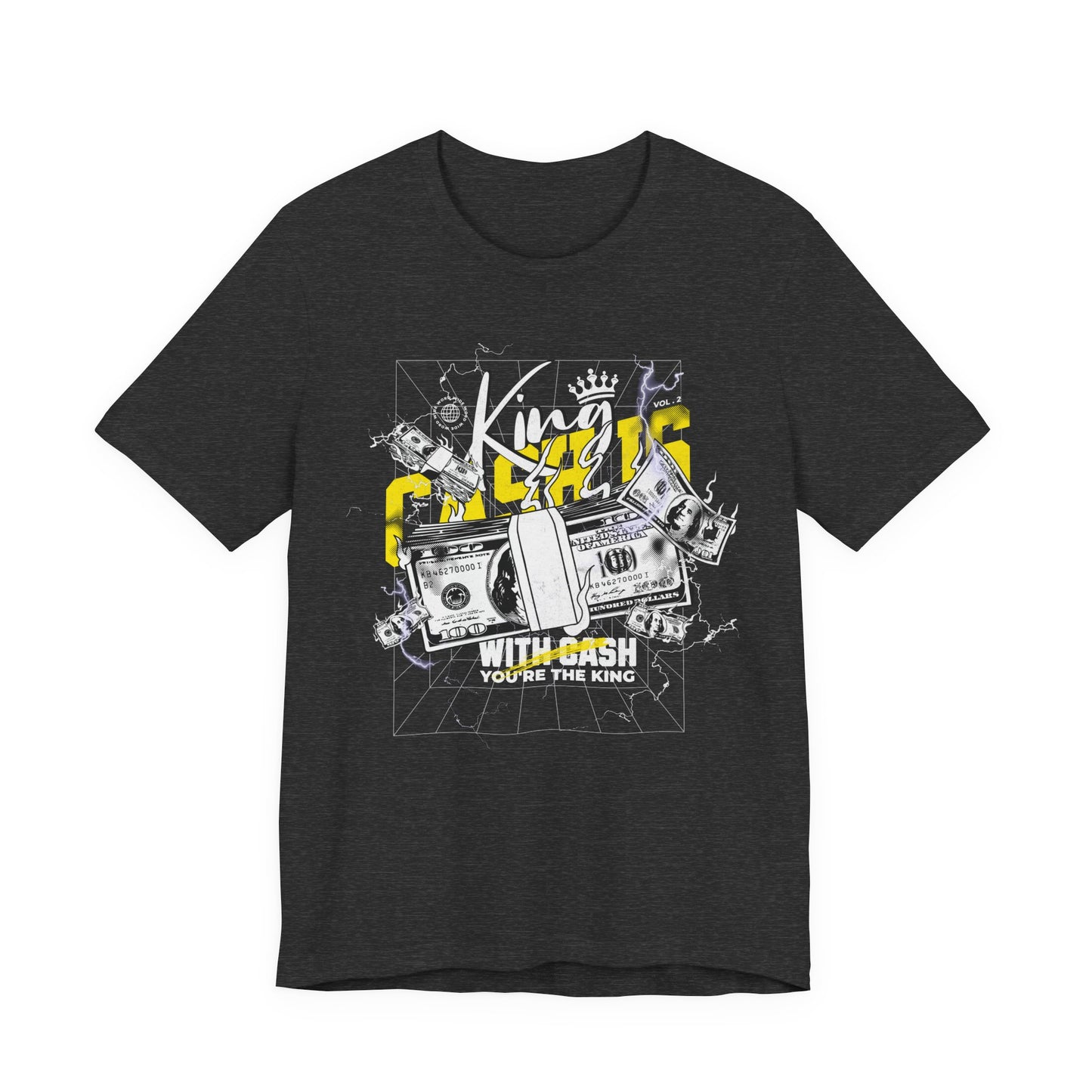 King of Cash, Unisex Jersey Short Sleeve Tee