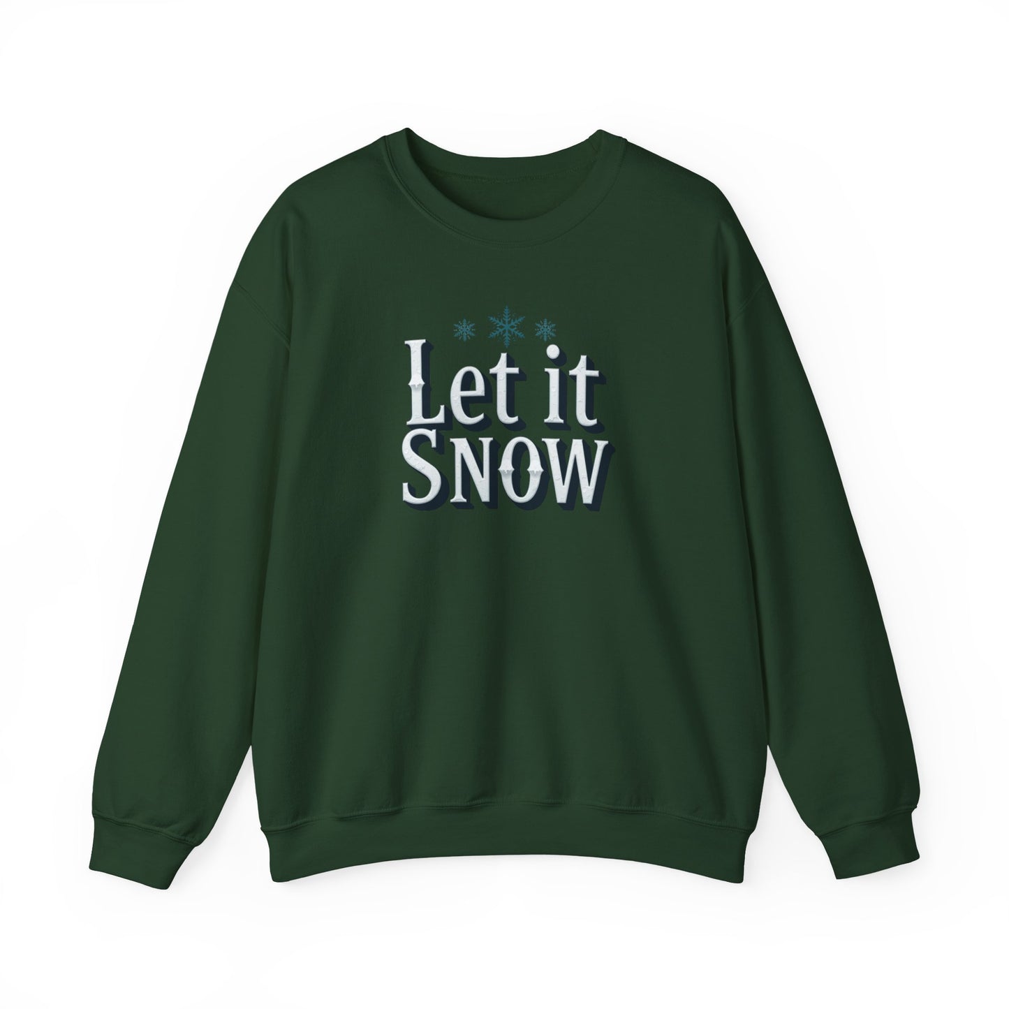 Let It Snow Sweatshirt — Cozy Holiday Crewneck
